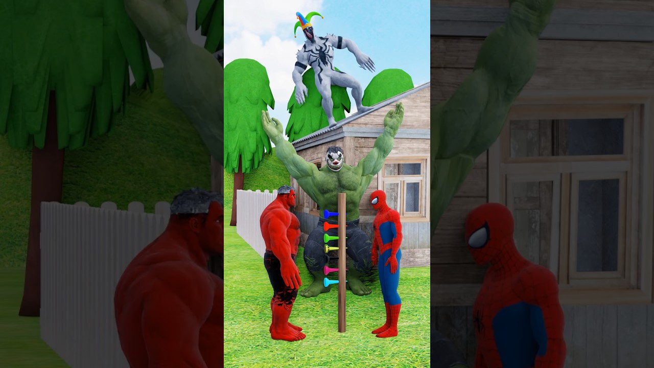 Spider-Man Vs Hulk | Ultimate Battle Animation #animation #shorts