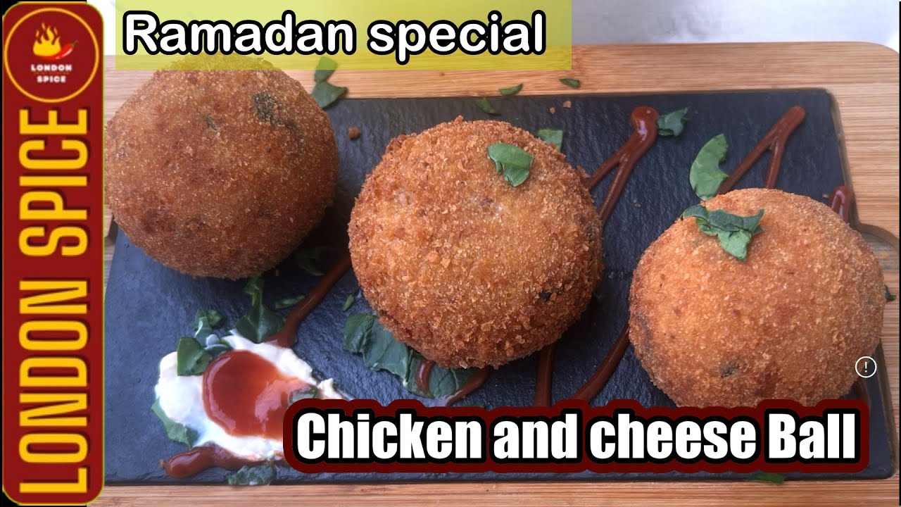 Chicken And Cheese Ball| How To Make Chicken And Cheese Ball| ChickenTikka Cheese Ball| London Spice