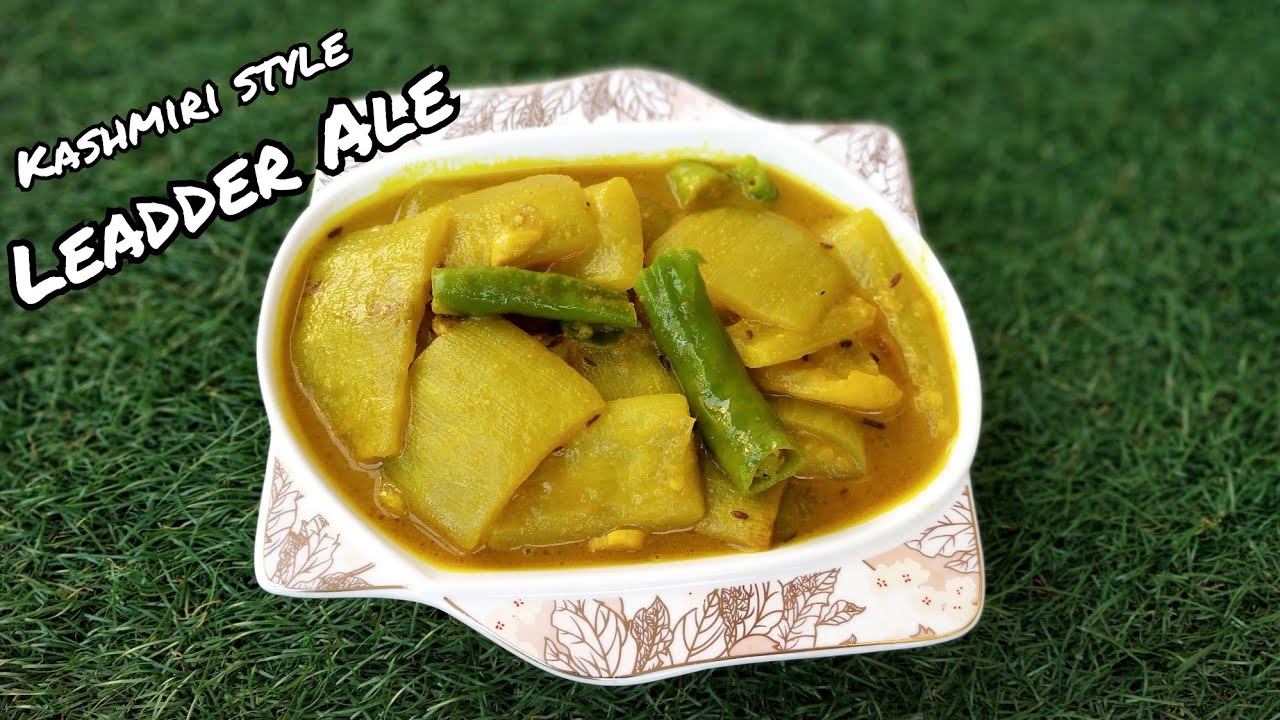 Kashmiri leadder Ale ||kashmiri style lauki  ki sabzi || Bottle Gourd curry|| yellow bottle Gourd