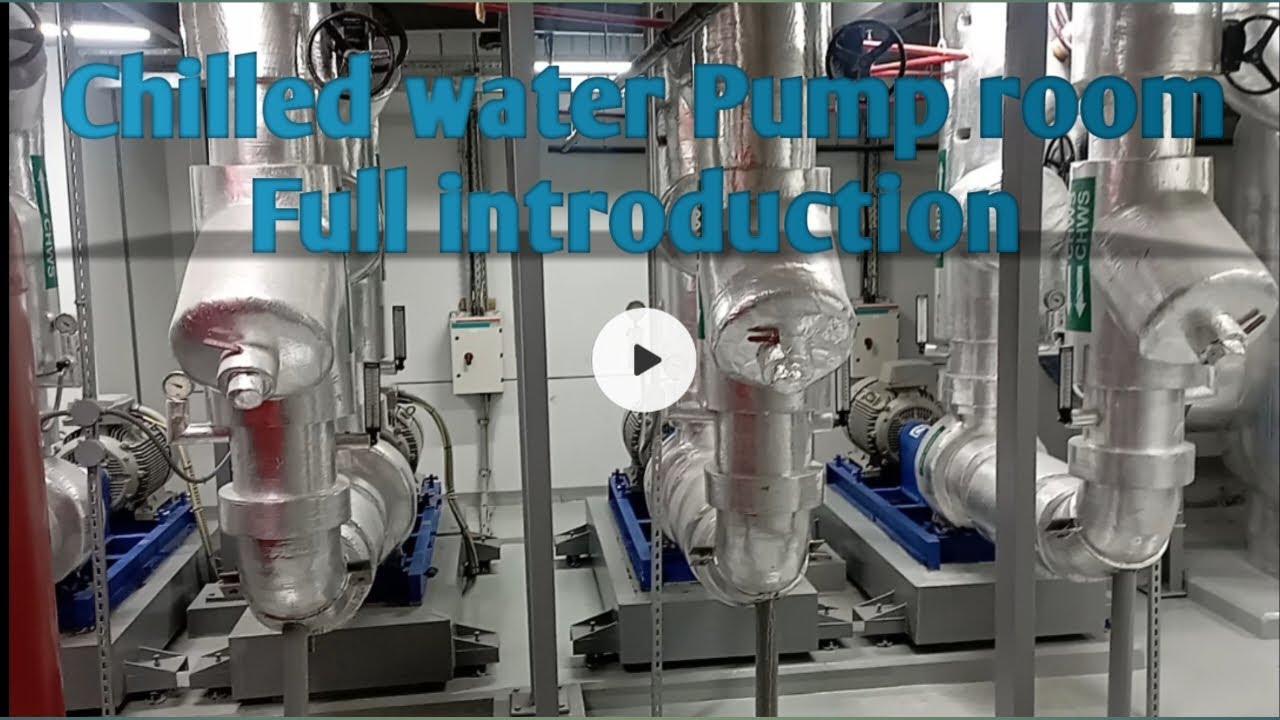 #hvac-Chilled water pump room Full introduction Details. chilled water system. #chilledwater #pump