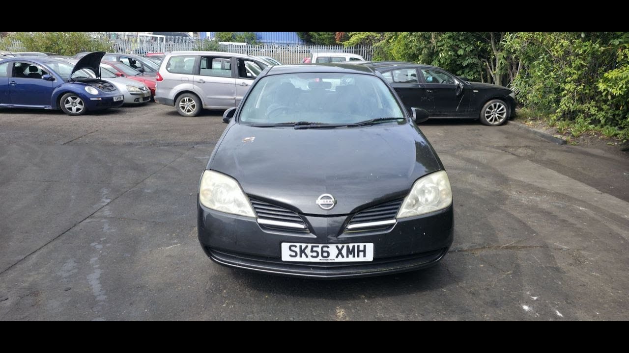 N819 - engine test Nissan Primera P12 1.8i / QG18DE / 5sp.man