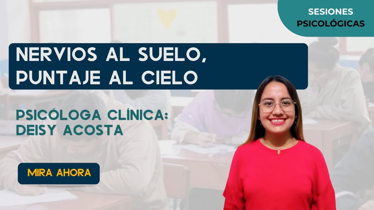 Taller: Nervios al suelo, puntaje al cielo #beca18