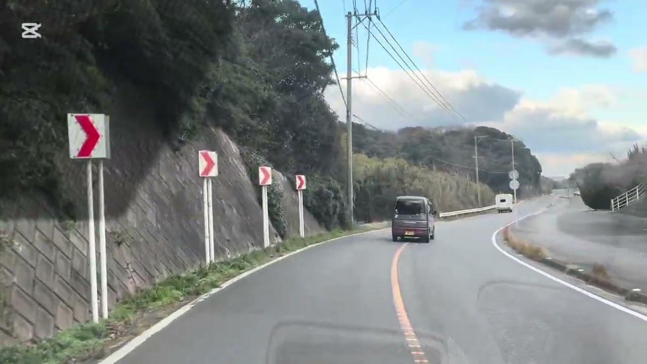若松発電所前(北九州市若松区)〜有毛(北九州市若松区)