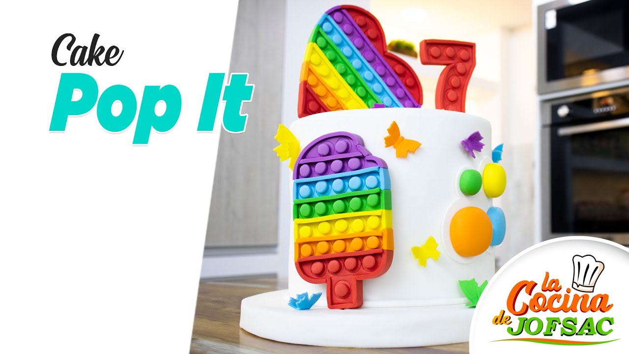 CAKE MODELO POP IT