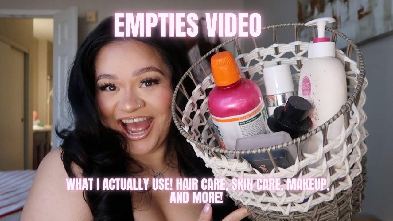 EMPTIES!!! what products did I actually go through: beauty, skin hair, hair care | Katie Nasaire