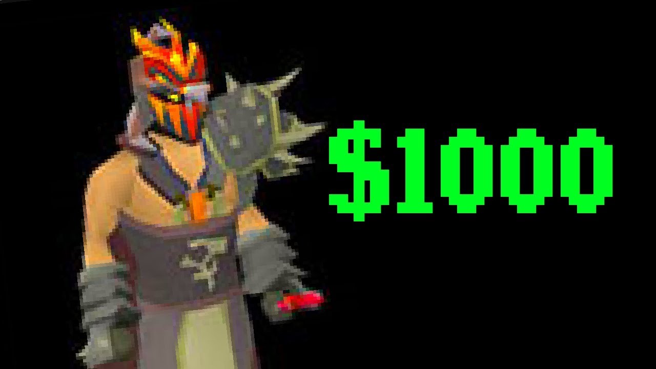 Сколько стоит аккаунт RuneScape? (OSRS)