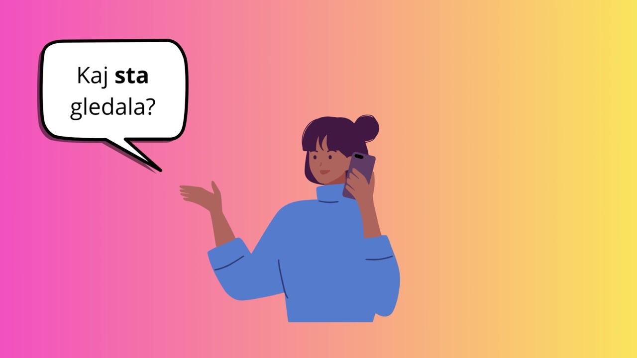 Glagol BITI | Verb TO BE – Learn Slovene Through Dialogue
