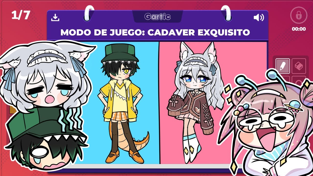 👽 Las COMBINACIONES mas locas en GARTIC PHONE【CADÁVER EXQUISITO】