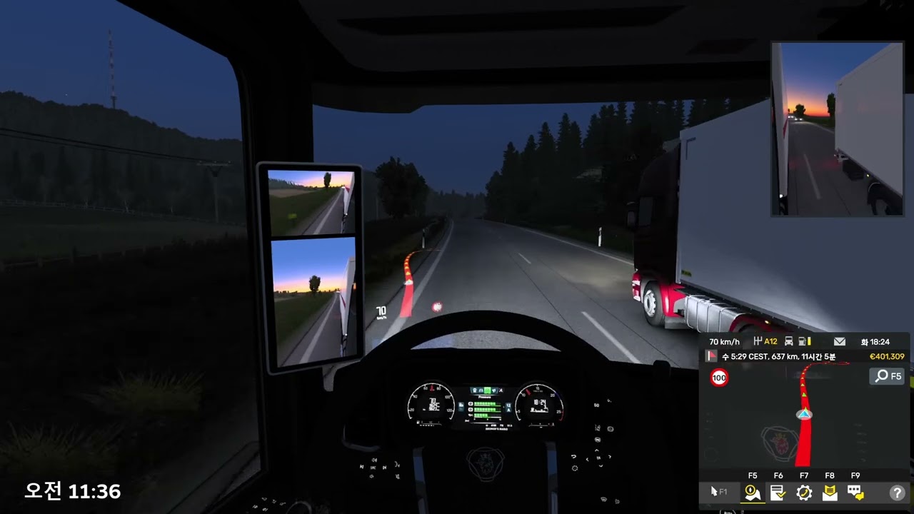 Euro Truck Simulator 2 ASMR? 뮌헨-브로츠와프