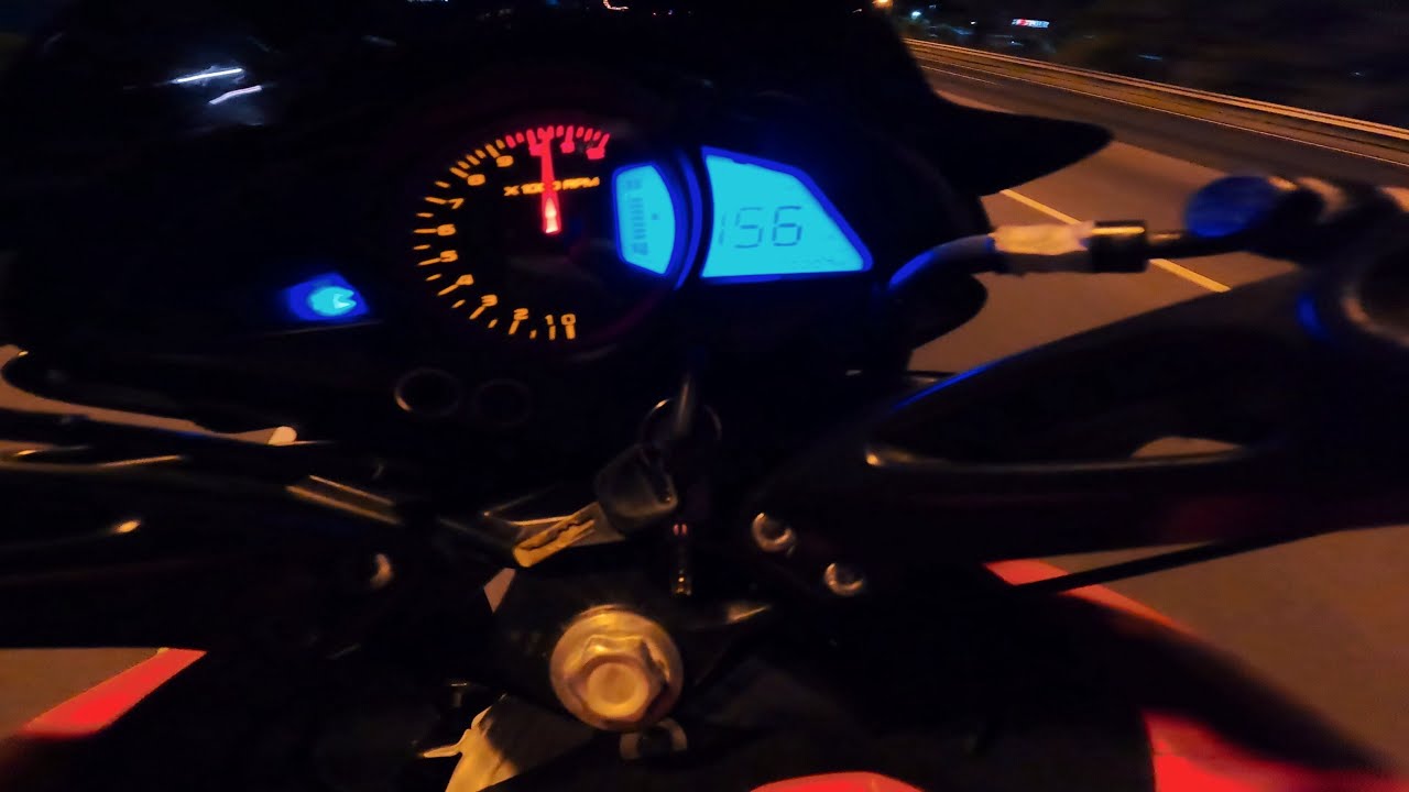 POV NS200 | NIGTH RIDE | 4K
