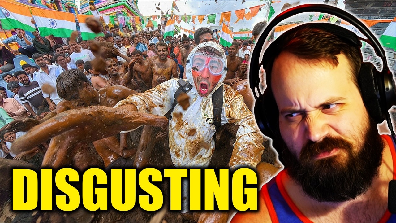 India really has a poop throwing festival