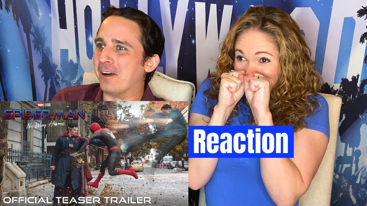 Spider-Man No Way Home Trailer Reaction