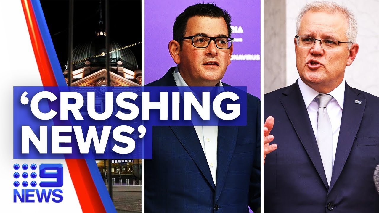 Coronavirus: Scott Morrison slams Victoria&rsquo;s roadmap and contact tracing | 9News Australia