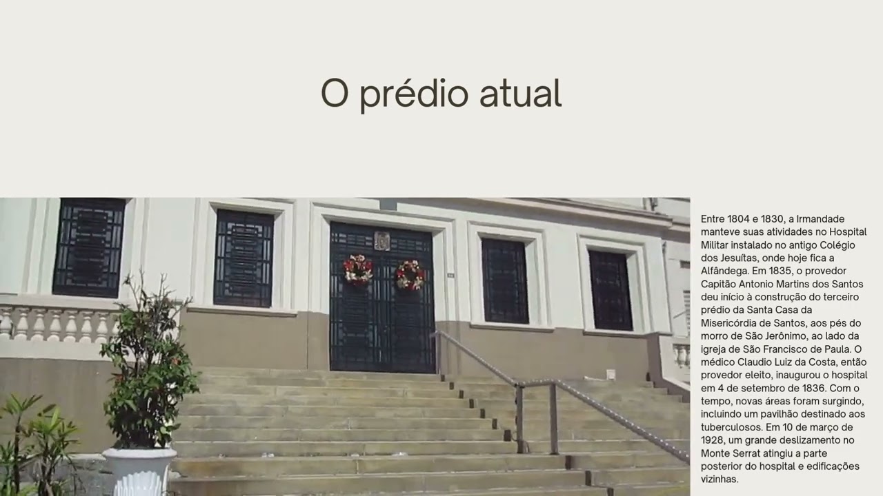 Lugares assombrados: A Santa Casa de Santos
