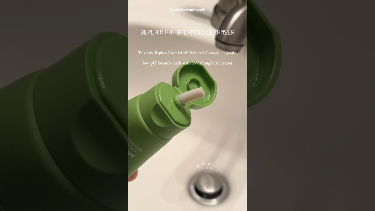 Beplain Greenful Cleanser | YesStyle #YesStyleReview #YesStyleInfluencers #beplain