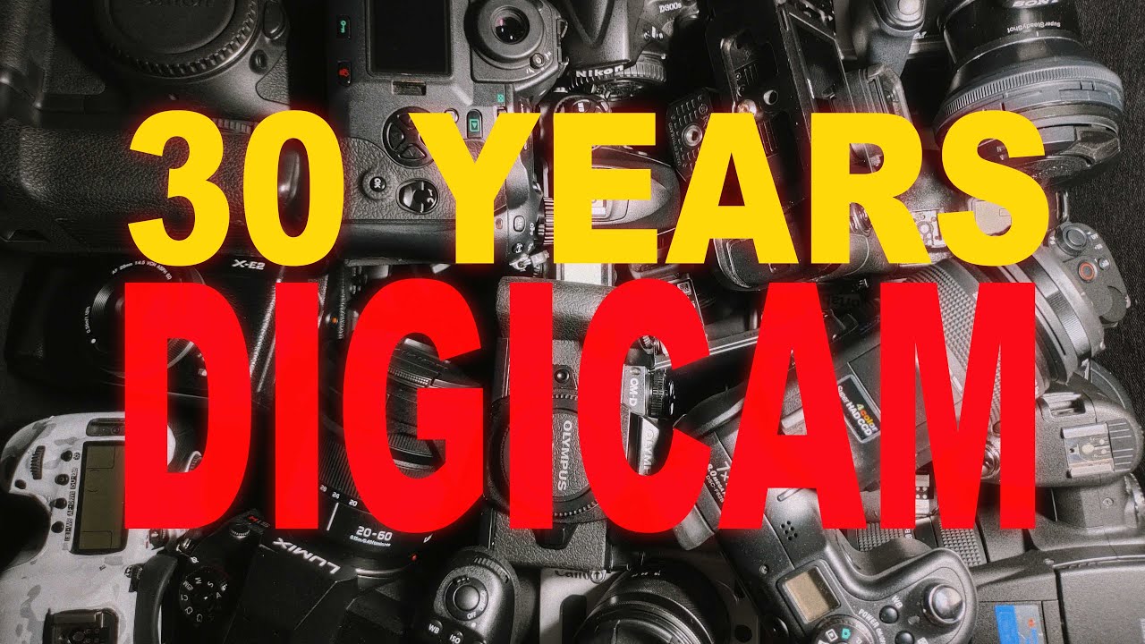 Evolution of Digital Cameras: 1995-2025 (92 Models!)