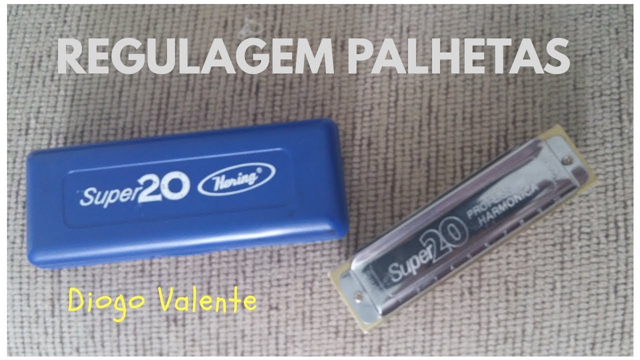 Regulagem Gaita Super 20 - Diogo Valente