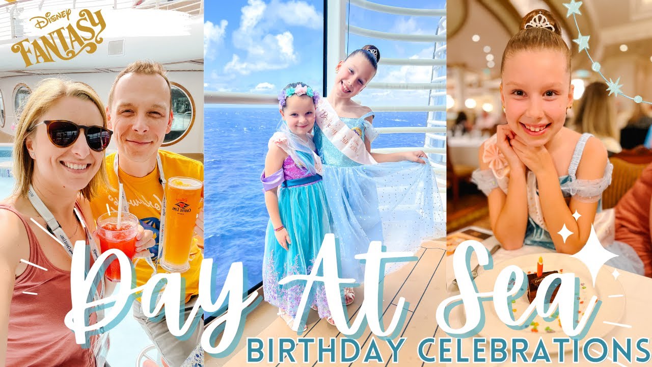 ДЕНЬ РОЖДЕНИЯ В МОРЕ! 🎉✨ Завтрак Pixar, бутик Bibbidi Bobbidi, ночное плавание + детектив на миде...