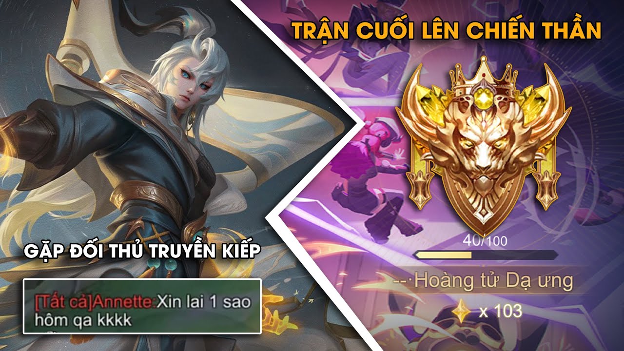 Trận Cuối Lên Rank Chiến Thần Siêu Áp Lực Khi Gặp Đối Thủ Truyền Kiếp | HOANG LOVE ZATA