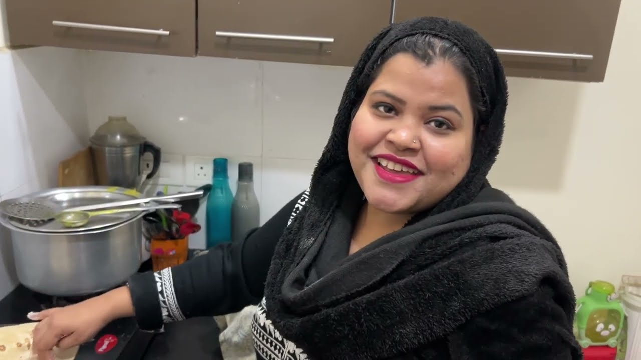 aajse baccho ko thand me school jane ki zarurat nahi🧐#dailyroutine #daillyvlogger #famlivlog  