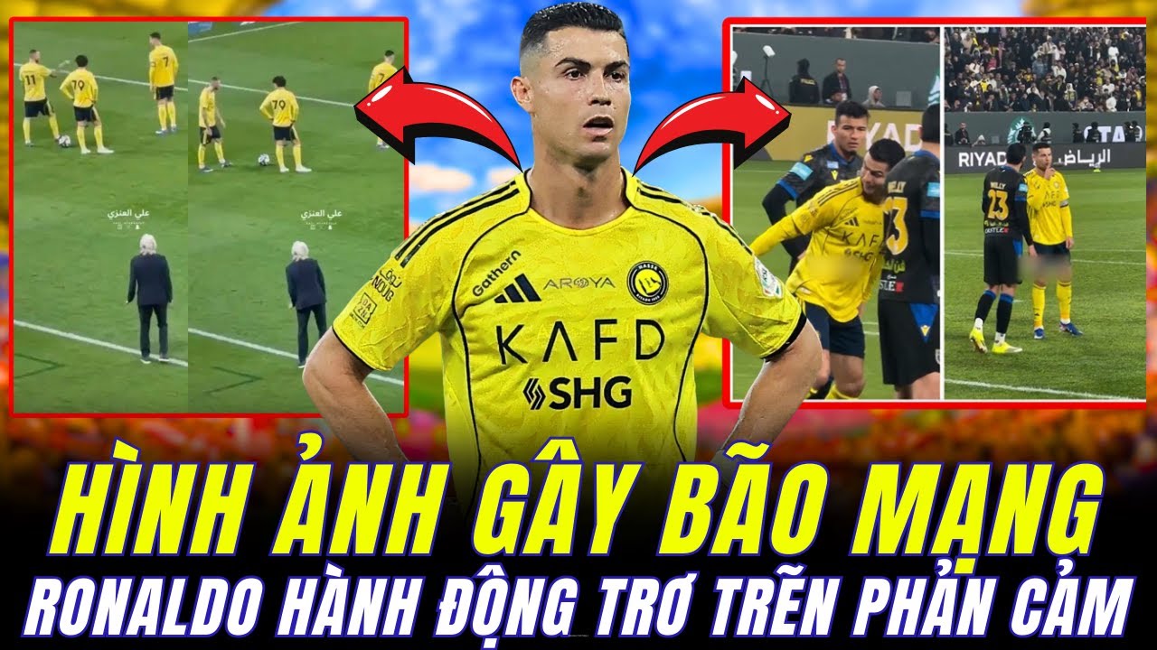 CỰC SỐC KHI RONALDO BỊ CHỈ TRÍCH “TRƠ TRẼN”, CĐV KÊU GỌI GIẢI NGHỆ VÌ HÀNH XỬ PHẢN CẢM