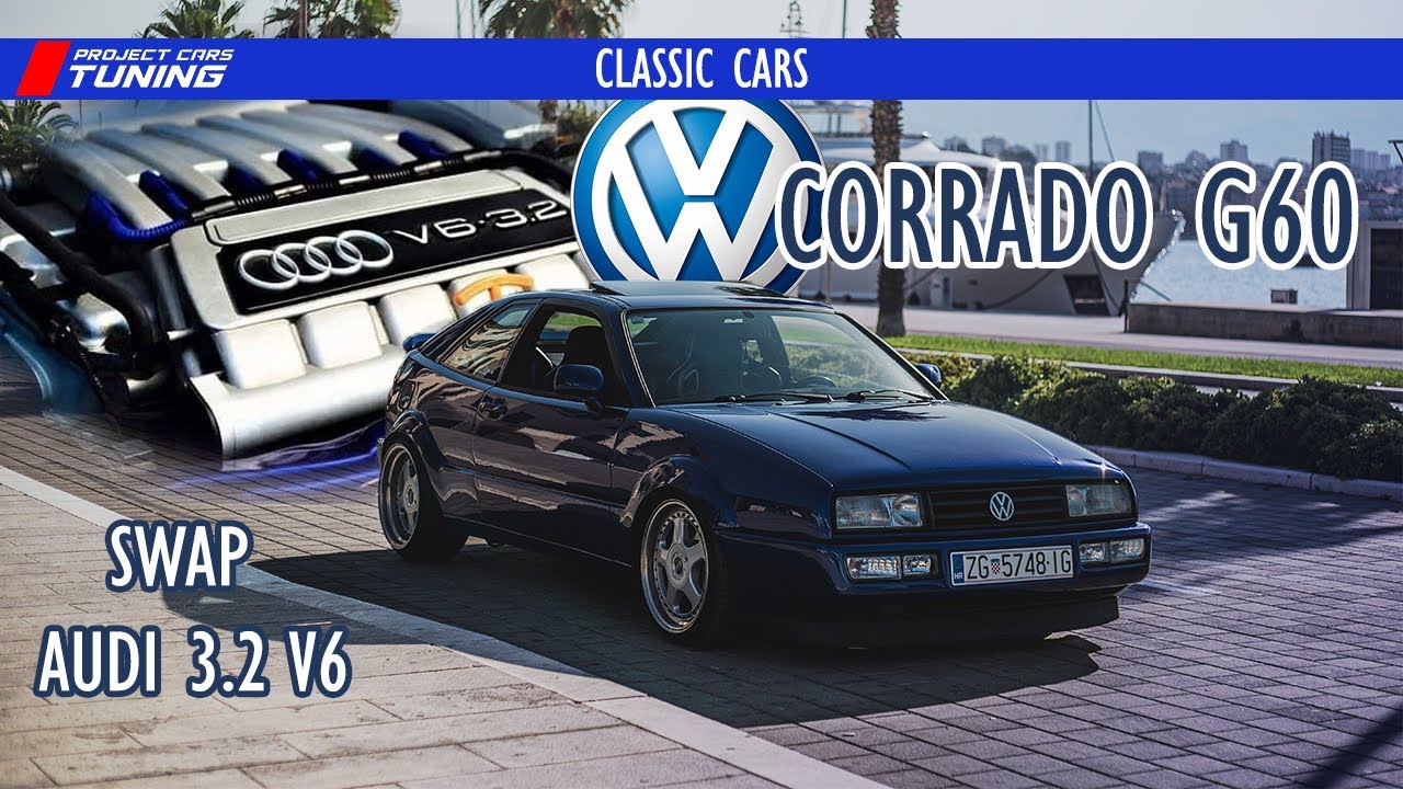 Corrado G60 sa audievim 3.2 v6 motorom ***jedan od najglasnijih na tuning sceni***