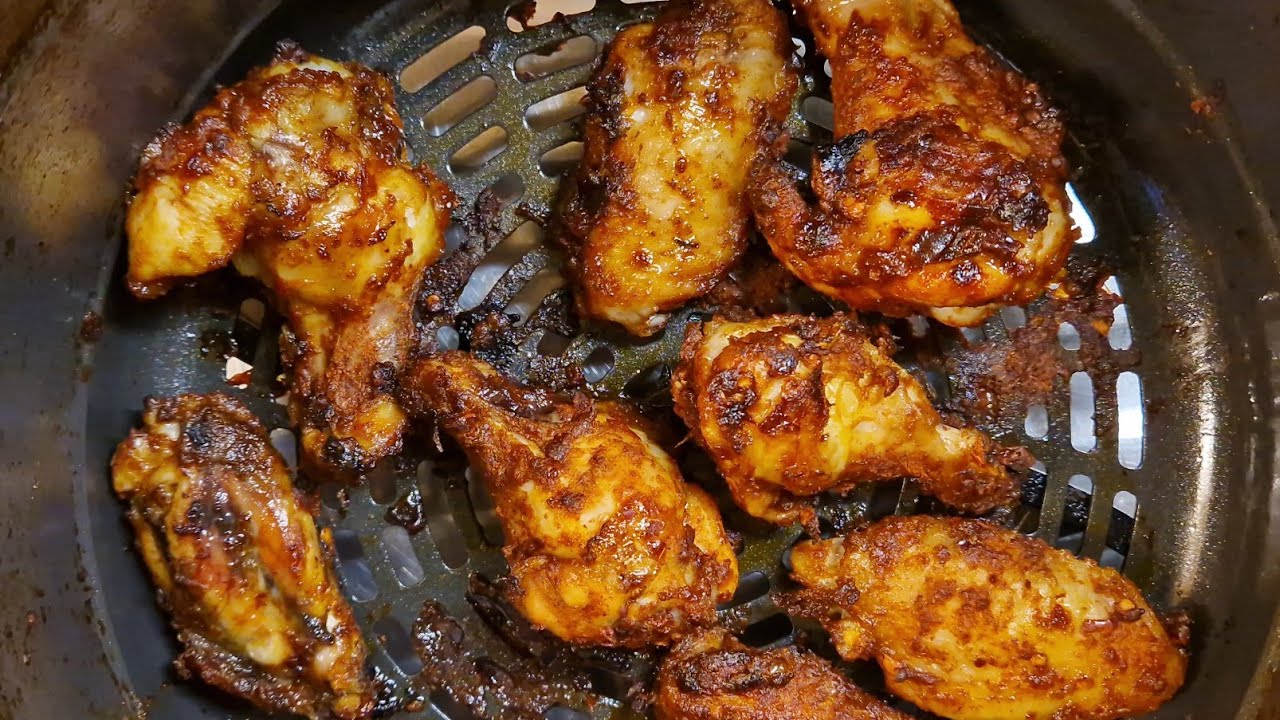 Amazing Carolina Reaper AIR FRYER Chicken Wings