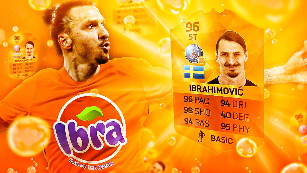 OMG FANTA MOTM IBRAHIMOVIC THE FASTEST IBRA IN FIFA! FIFA 16 ULTIMATE TEAM