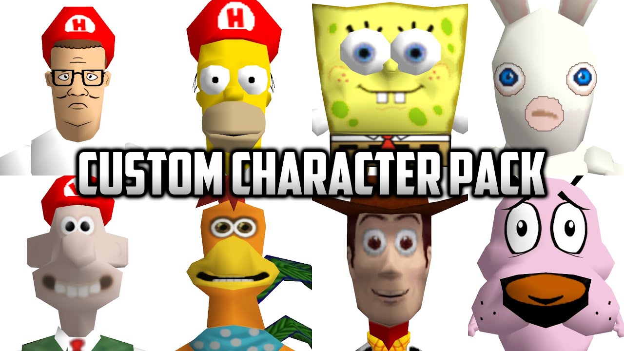 ⭐ Super Mario 64 PC Port - Hell Inspector's Custom Character Pack v1.5