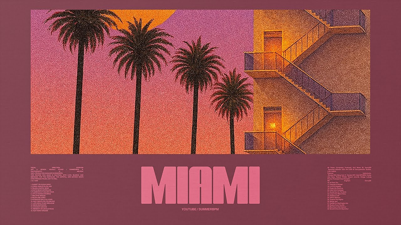 MIAMI | Miami Chillhop Sunsets – Smooth Beats for Sunset & Slow Evenings
