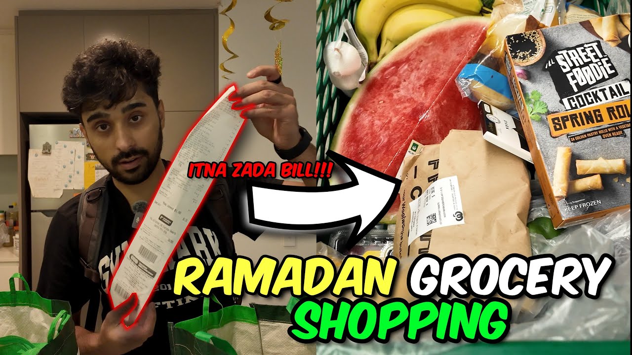 Ramadan Grocery Shopping in Australia &ndash; Groceries Itni Mehngi?!