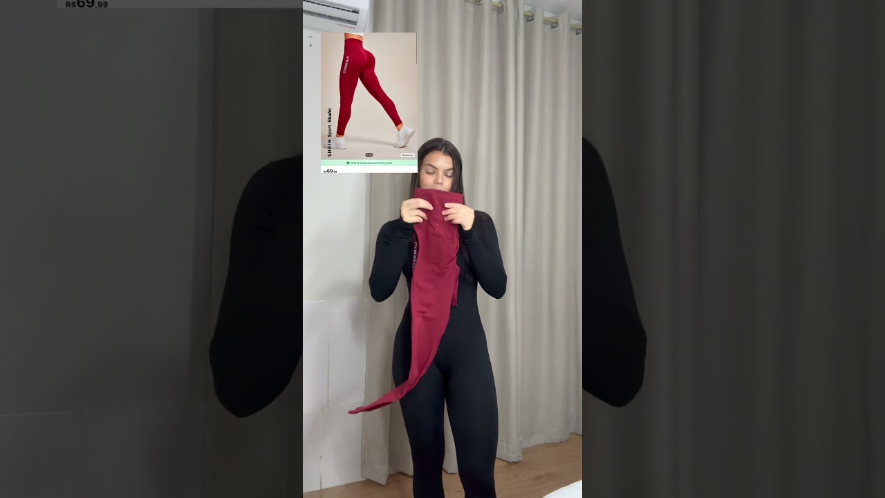 Roupas de academia da shein que s&atilde;o perfeitas #shein #fitness #sheinhaul