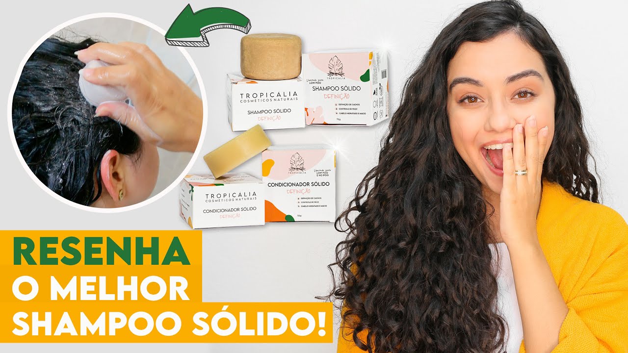 Resenha: SHAMPOO E CONDICIONADOR S&Oacute;LIDO- Tropic&aacute;lia [no/low poo- vegan] | Morena Raiz