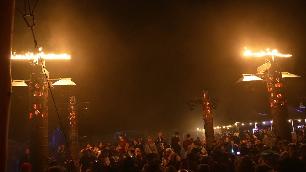 Umsonst & Draußen Festival (Wesertekk Techno Area) - Veranstaltungstechnik Vlog #06