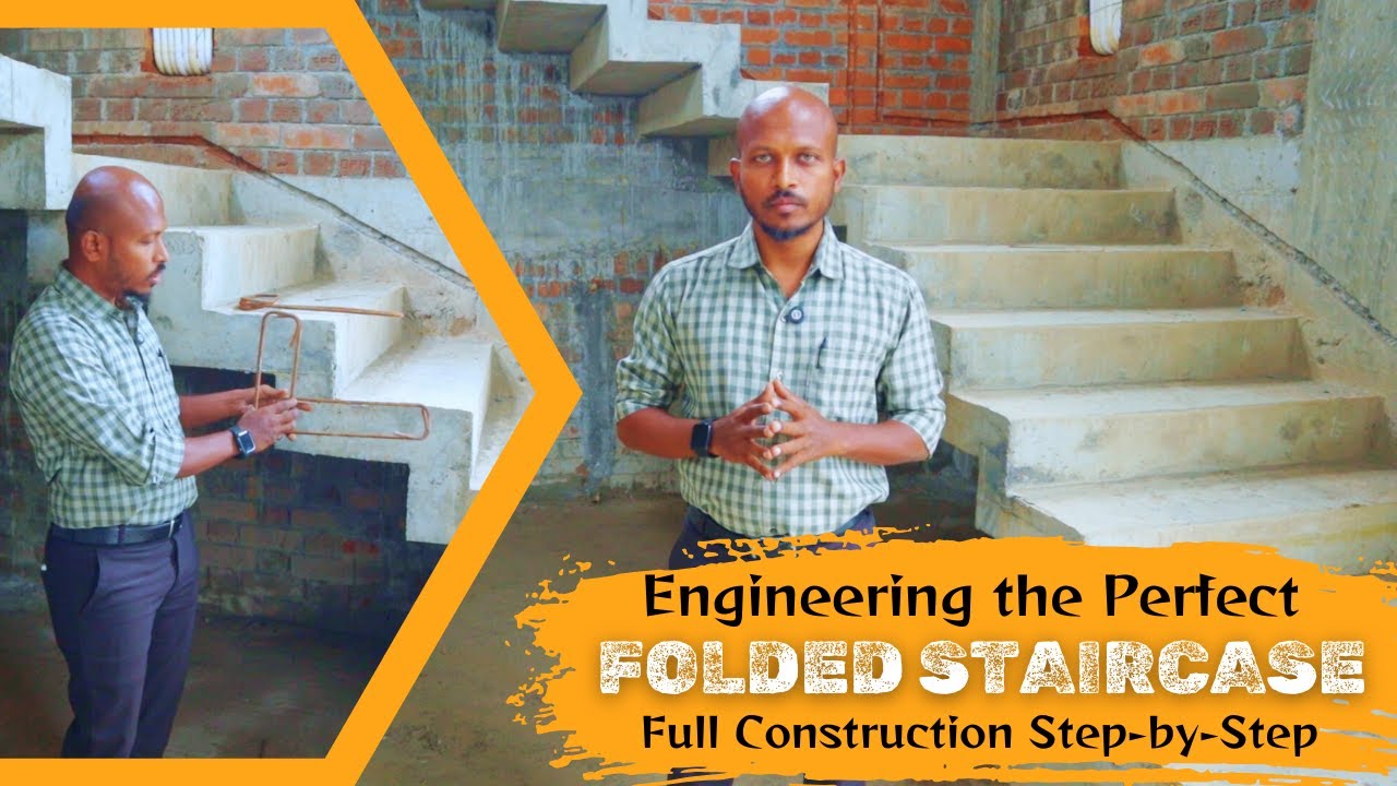 How to Plan Luxury Folded Staircase Construction | Full Step-by-Step Planning & Execution Explained