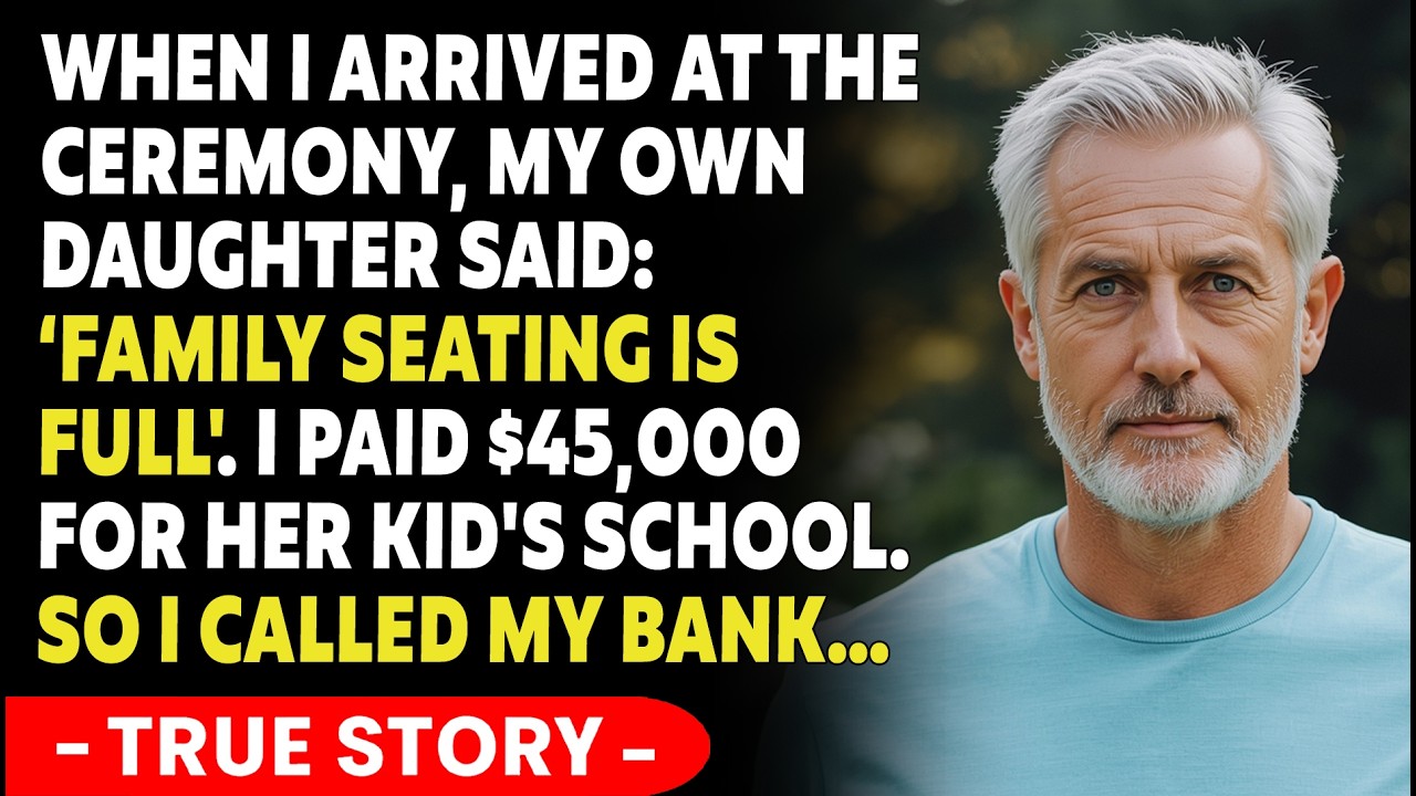 When I Arrived At My Granddaughter's Award Ceremony, My Own Daughter Said: 