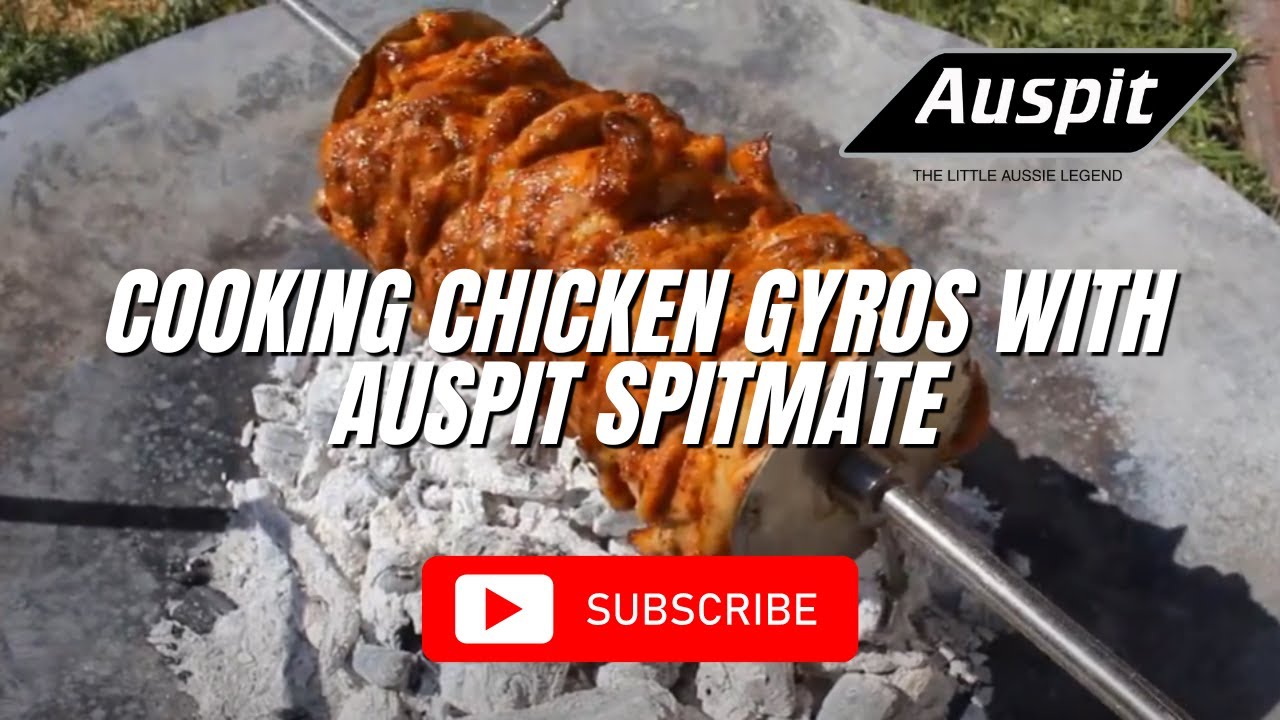 Cooking Chicken Gyros with Auspit Spitmate