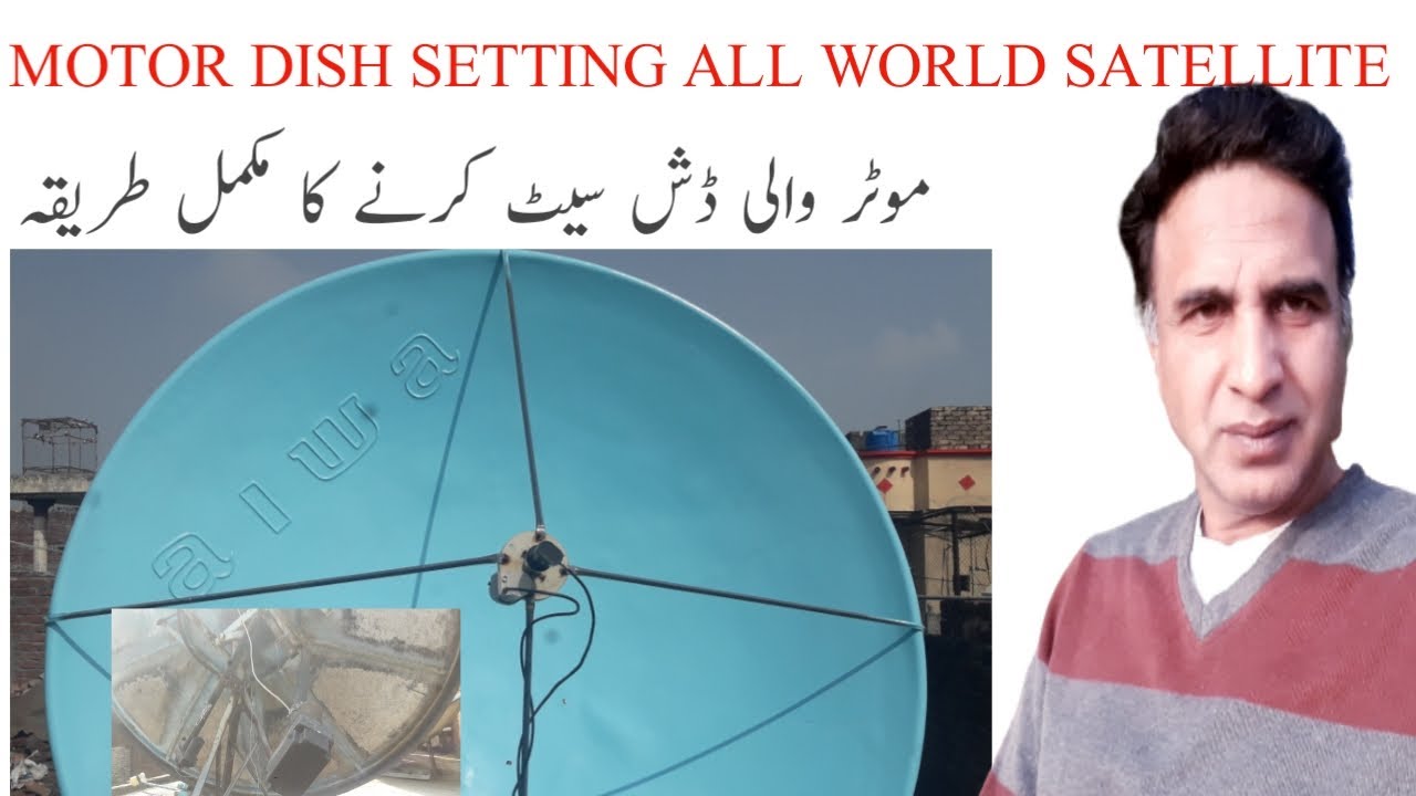 Supercharge Your Satellite TV: Step-by-Step Motor Dish Setting Full Tutorial Asiasat7 to Hotbird