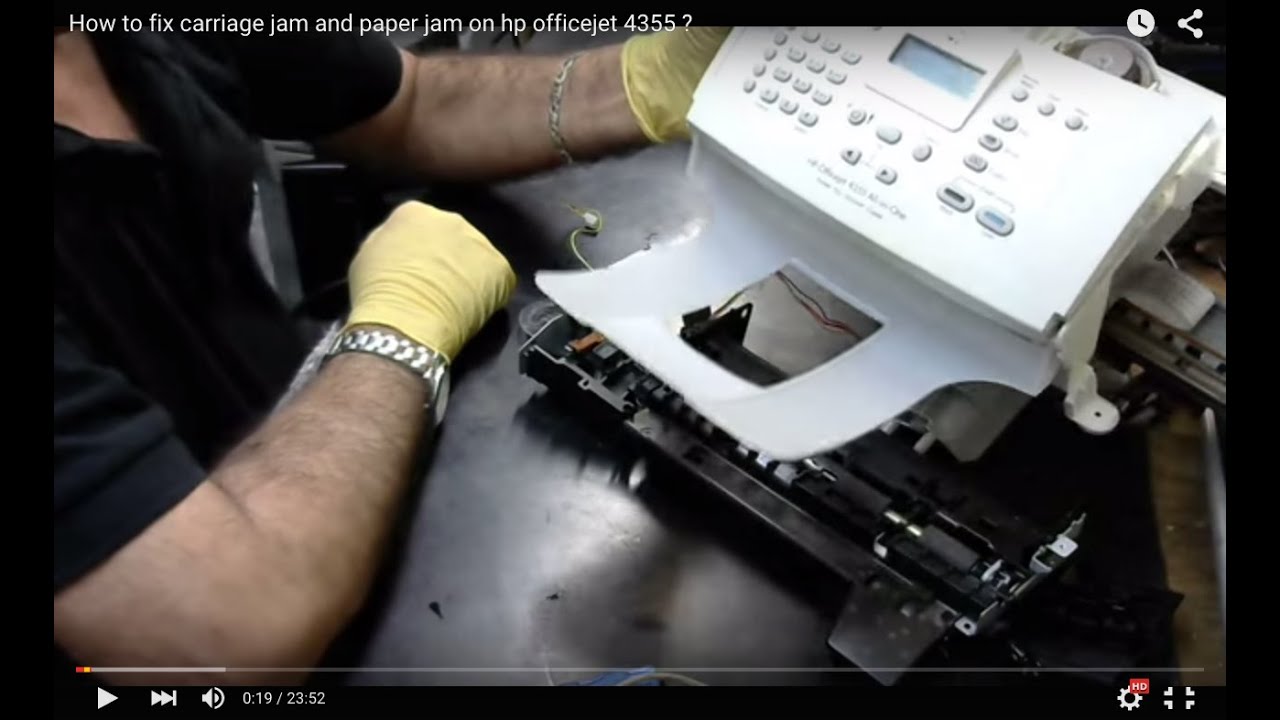 Repair Printer Hp 4355