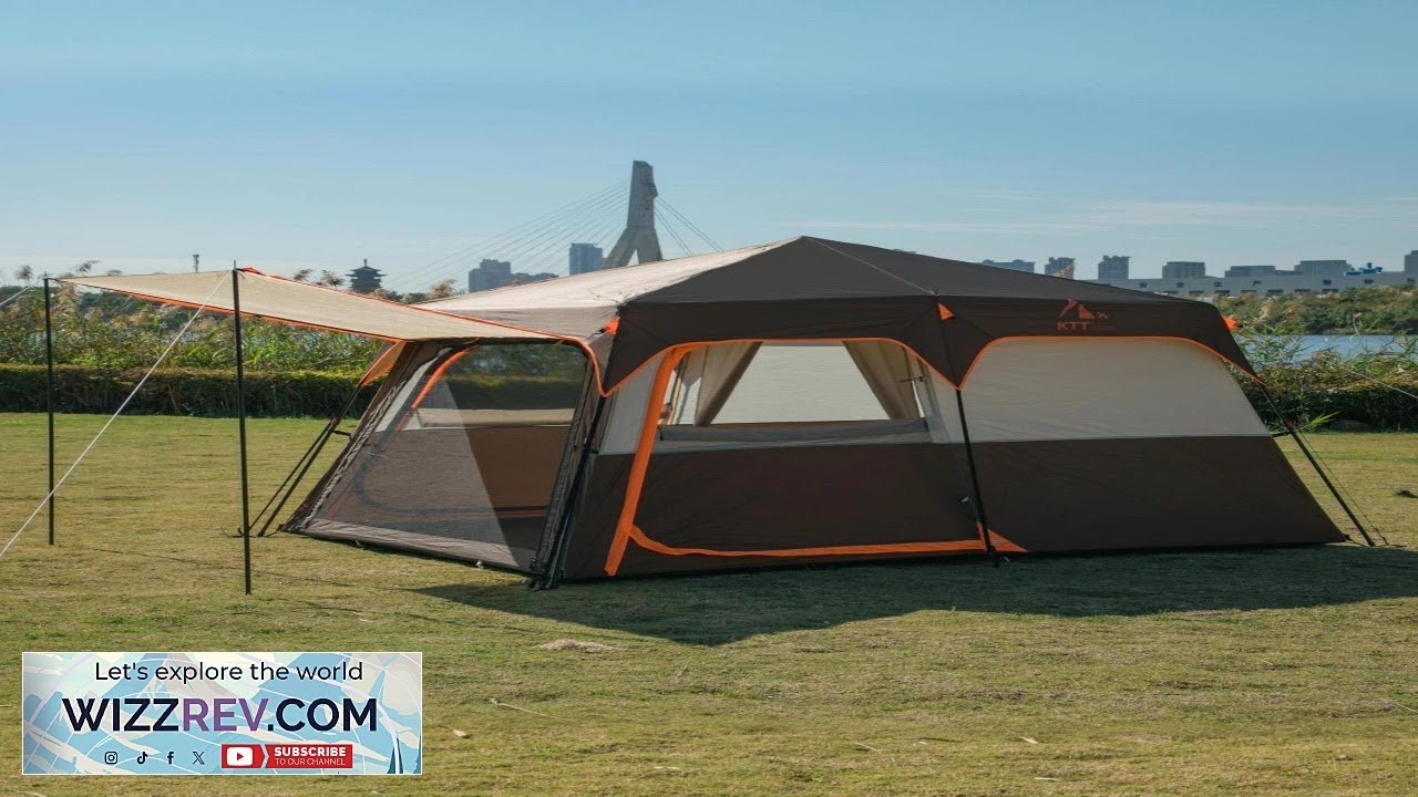 Instant Tent 6 8 Person A Large Family Cabin Tents Automatic Tent Build Quick Review