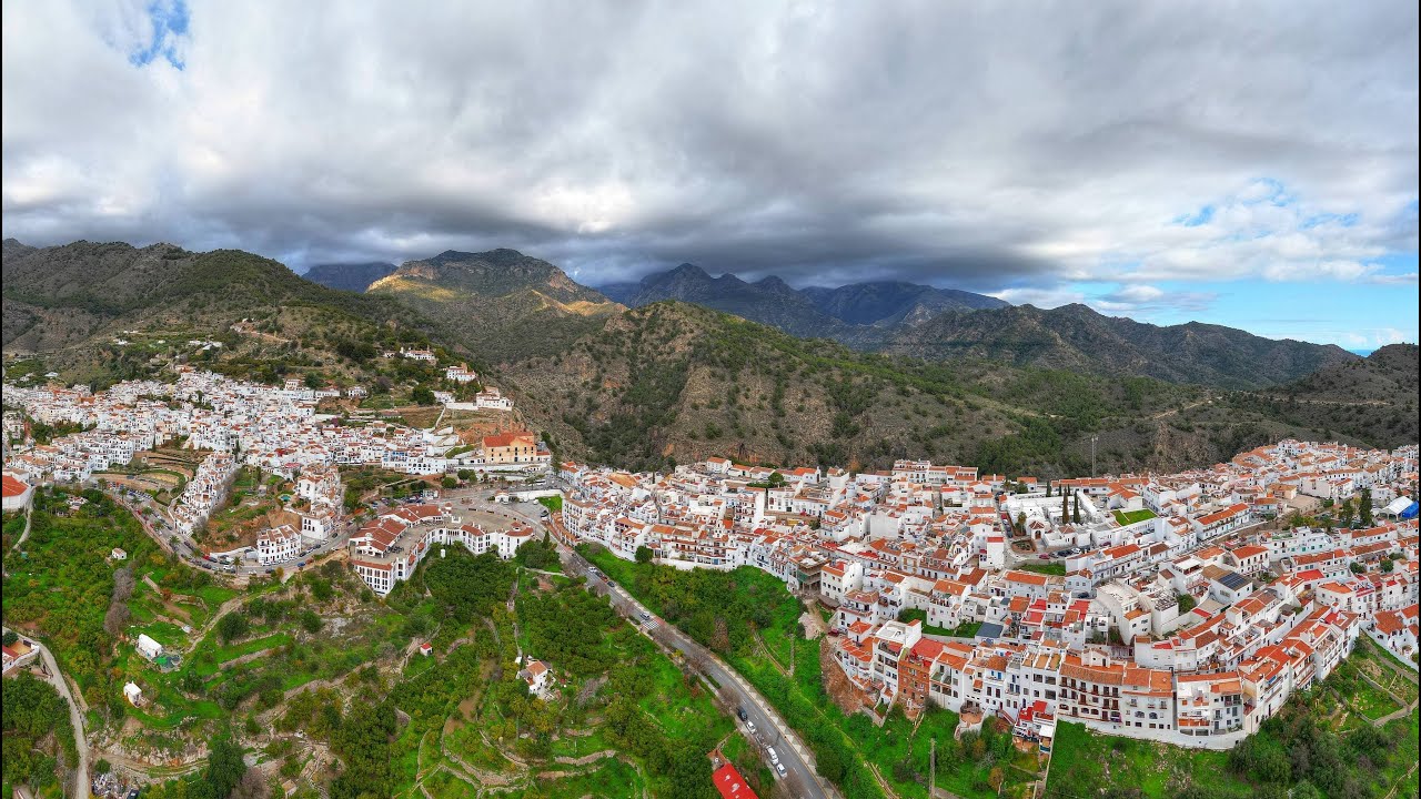 FRIGILIANA - Costa del Sol - Spain - 4K Drone