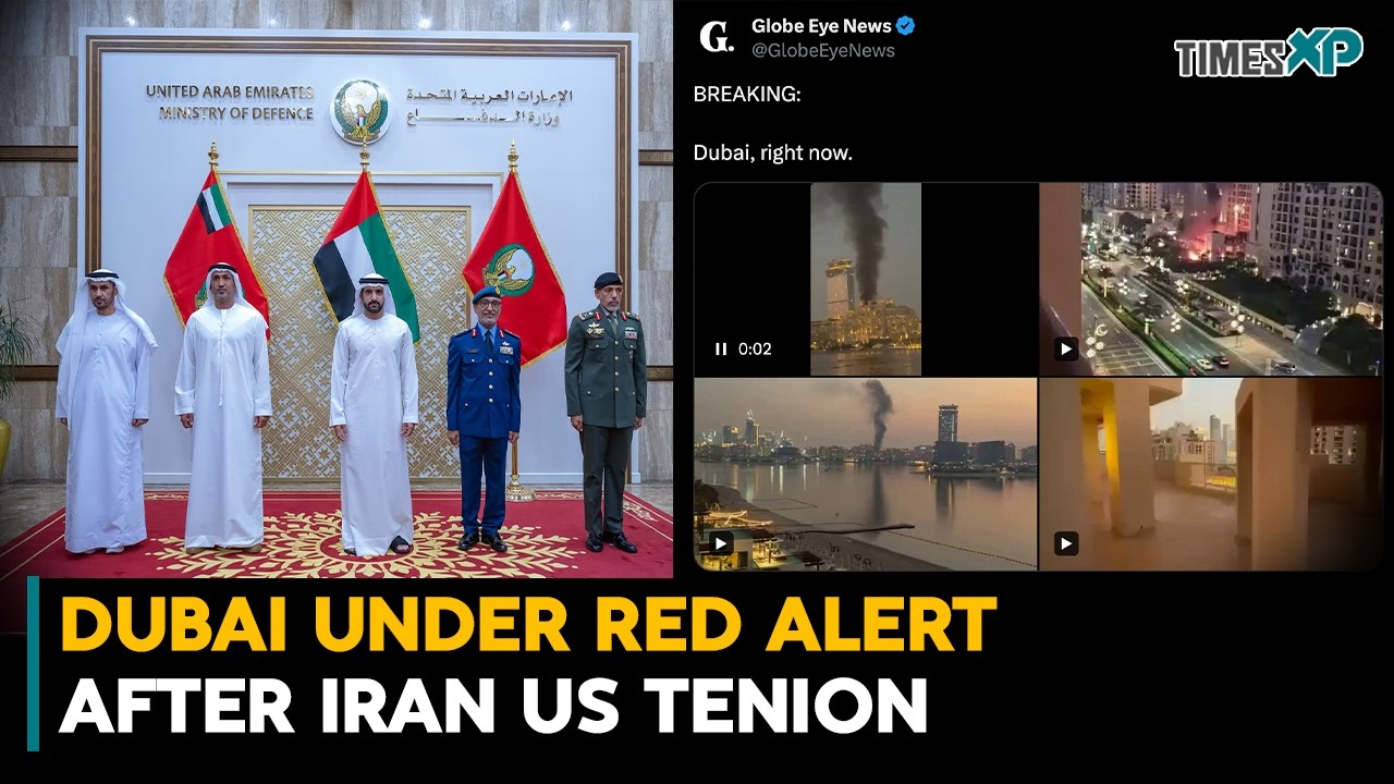 Dubai Under Red Alert After Iran-U.S Tensions? | Iran Israel War