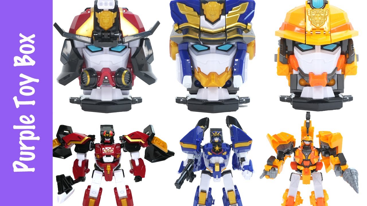 Head To Mini Force The Strongest Police Force 미니특공대 최강경찰 패트롤캅 빌드캅 파이어캅