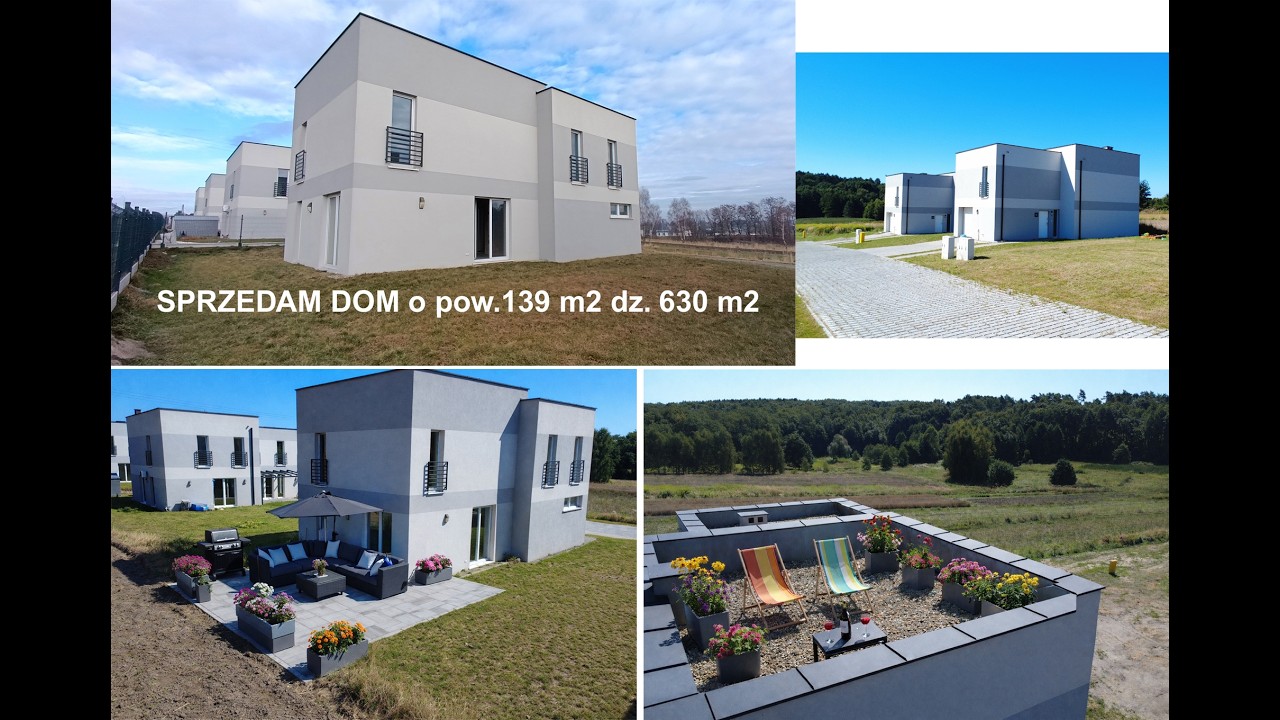 Sprzedam dom w Żorach z tarasem widokowym na dachu.