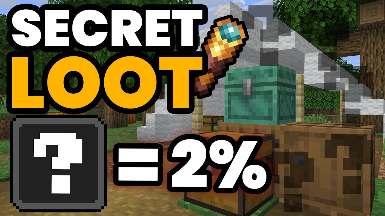 Весь лут из сундуков в заброшенном лагере &mdash; Minecraft 26.3 Snapshot 1