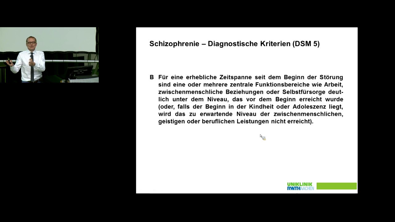 Schizophrene Psychosen: Phänomenologie - Ätiologie - Neurobiologie (Teil 1)