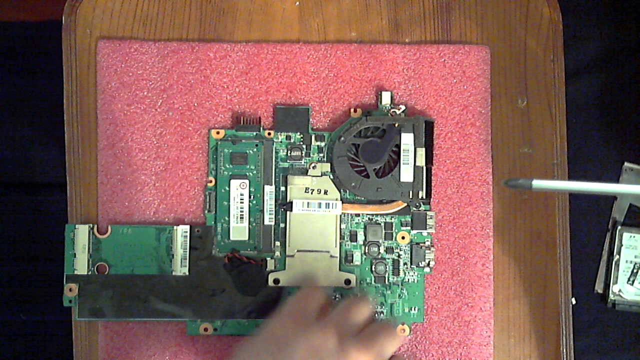 HP Compaq mini 311 разборка/сборка (disassembly assembly)