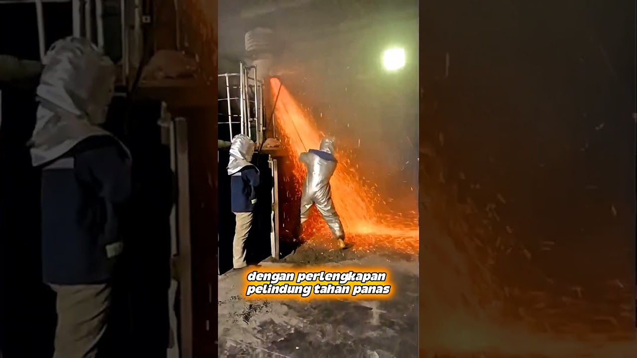 pembersihan terak boiler tanpa menghentikan operasional tungku 