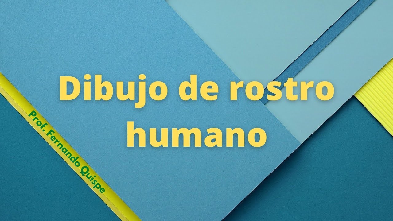 DIBUJO DE ROSTRO HUMANO, VISTA DE FRENTE