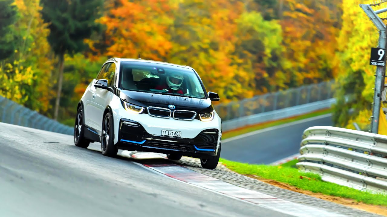 BMW i3s EV Full Send on the Nürburgring Nordschleife BTG 10.08
